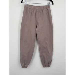 J Galt California Sweatpants Taupe Elastic Waist Joggers Womens Small